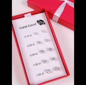 NWT Womens Earrings Set Of 5 Sizes!!